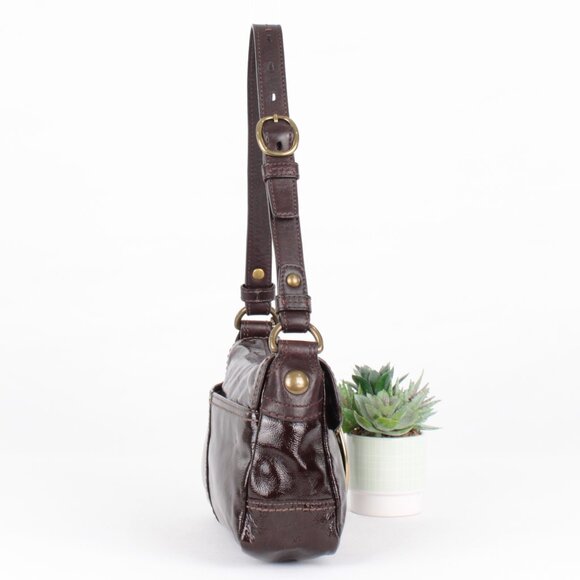 Coach Vintage Y2K Sufflette Patent Leather Shoulder Bag - Picture 4 of 8